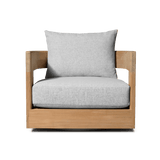 Victoria Teak Swivel Lounge Chair