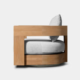 Victoria Teak Swivel Lounge Chair