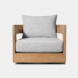 Victoria Teak Swivel Lounge Chair