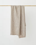 Thin Striped Waffle Bath Towel