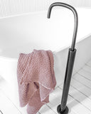 Waffle Bath Towel in Woodrose