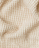Vanilla waffle blanket