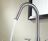 Spartan 8 in. Widespread 2-Handle Bathroom Faucet in Brushed Nickel