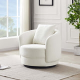 Dylan Beige Boucle Lounge Chair
