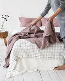 Woodrose waffle blanket
