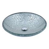 Arc Series Vessel Sink in Clear Glass
