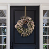 24 Inch Snowfall Creek Pre-lit Christmas Wreath