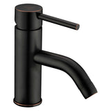 ANZZI Bravo Elegant Low-Arc Faucet (1.87" H), Single Hole, Rhino Alloy Solid Brass, 1.2 GPM, Various Finishes