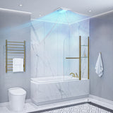 Breeze Series 110 CFM Ceiling Mount Bathroom Exhaust Fan with LED Light and Motion/Humidity Sensor, Bluetooth Speaker
