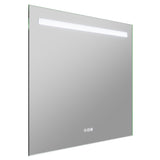 ANZZI Rectangular LED Smart Mirror (24x32 or 28x32 in.), Copper-Free, Adjustable CCT, Built-in Defogger, UL-Certified