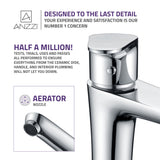 Vivace Single Hole Single-Handle Bathroom Faucet in Polished Chrome