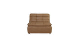 Lino Slipper Chair Tan Leather