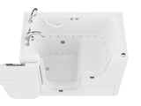 ANZZI Coupe Series 29 in. x 53 in. Wheelchair Access Walk-In Air Tub in White