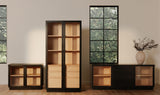 Charlotte Tall Cabinet Black