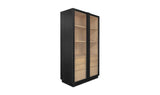 Charlotte Tall Cabinet Black