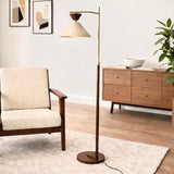 Zensa Brown Floor Lamp