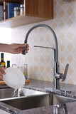Accent Single Handle Pull-Down Sprayer Kitchen Faucet