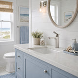 Promenade Single Hole Single Handle Bathroom Faucet in Brushed Nickel