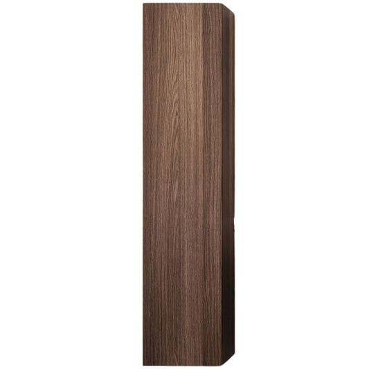 ANZZI Wall Mounted Side Storage Cabinet (55" H x 12" W x 9" D), Composite Wood, 4 Sturdy Shelves, Rust-Resistant Aluminum Chassis