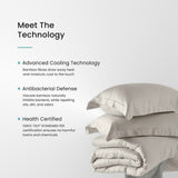 Iced Cooling Duvet Cover Set