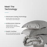 Iced Cooling Duvet Cover Set