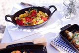 STAUB Cast Iron 8-inch x 5.5-inch Oval Gratin Baking Dish