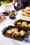 Staub Cast Iron 5.75-inch x 4.5-inch Mini Rectangular Baker - Matte Black