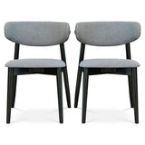 Korbin Grey Fabric Dining Chair (Set of 2)