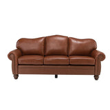 Flavio 81" Genuine Leather Sofa