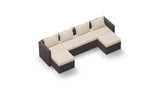 Transformer Patio Conversation Set - Modular 6 Piece to 10