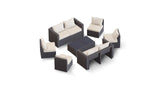 Transformer Patio Conversation Set - Modular 6 Piece to 10