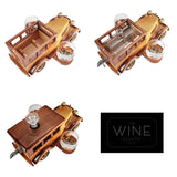 Old Fashioned Car Whiskey Decanter Set, 750ml Decanter Spigot