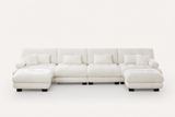 CLOUDIES 173" Sofa 4 Seater with 2 Ottoman