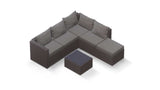 Transformer Patio Conversation Set - Modular 6 Piece to 10