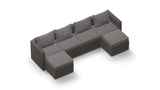 Transformer Patio Conversation Set - Modular 6 Piece to 10