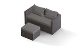 Transformer Patio Conversation Set - Modular 3 Piece to 5