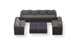 Transformer Patio Conversation Set - Modular 12 Piece to 20