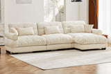 CLOUDIES 134" 3 Seater Sofa with 1 Ottoman