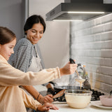 CIARRA 90cm Smart Wall Mount Cooker Hood Wifi & Touch Control CBCB9102P-OW
