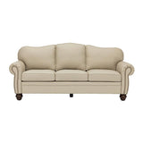 Flavio 81" Genuine Leather Sofa
