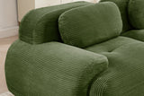 MIA 117'' 3-Seater Sofa with 1 Ottoman