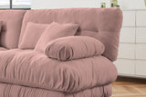 CLOUDIES 134" Sofa 3 Seater with 2 Ottoman