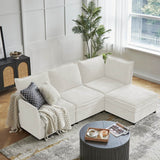 Harmetrix Oversized Soft Sectional Couch with Storage