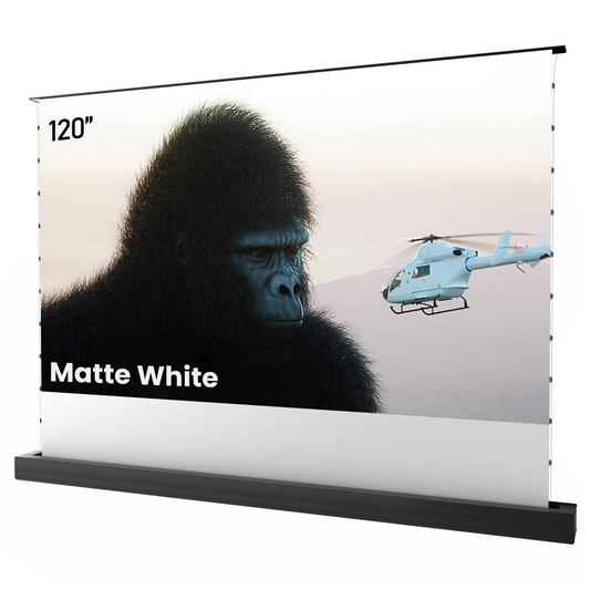 100''-120'' AWOL Vision Matte White Motorized Floor Rising Screen