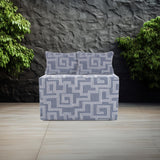 Indoor/Outdoor Universal Bench Syros Denim
