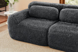 MELLOW 114" 3-Seater Sofa with 1 Ottoman
