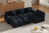 NEXO 135" 4-Seater Sofa with 2 Ottomans