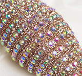 4" Gold Jeweled Drop Ornament Set Of 6