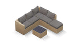 Transformer Patio Conversation Set - Modular 6 Piece to 10