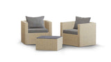 Transformer Patio Conversation Set - Modular 3 Piece to 5